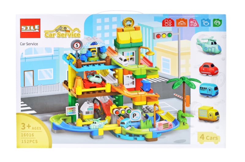 Конструктор 16016 "Лабіринт" 152 дет. в коробці р.49x9x29 см YG Toys