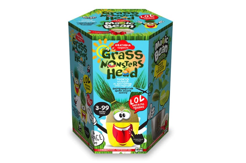 Набір для дослідів GMH-01-01U,02U,03U...08U GRASS MONSTERS HEAD DANKO, фото 5