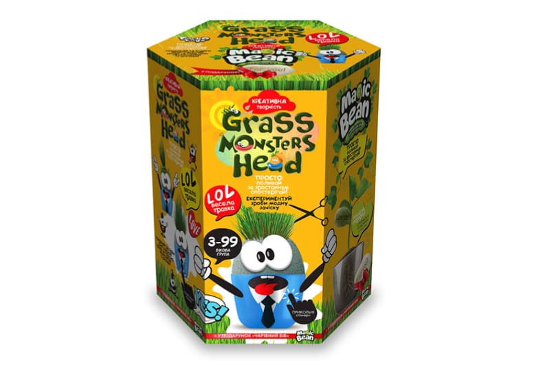 Набір для дослідів GMH-01-01U,02U,03U...08U GRASS MONSTERS HEAD DANKO, фото 8