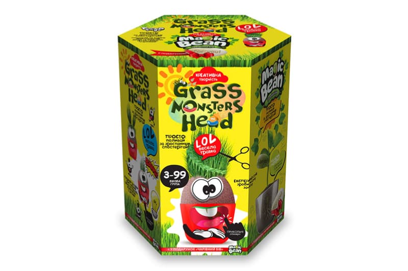 Набір для дослідів GMH-01-01U,02U,03U...08U GRASS MONSTERS HEAD DANKO, фото 2