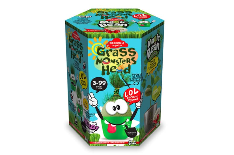 Набір для дослідів GMH-01-01U,02U,03U...08U GRASS MONSTERS HEAD DANKO, фото 4