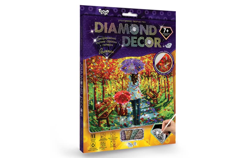Набір для творчості DD-01-01,02..07,09,10,11 "DIAMOND DECOR" DANKO, фото 11