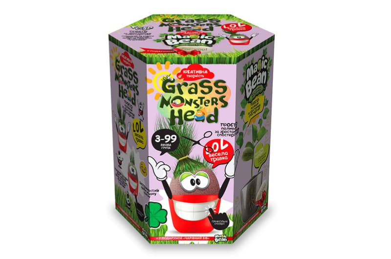 Набір для дослідів GMH-01-01U,02U,03U...08U GRASS MONSTERS HEAD DANKO, фото 6