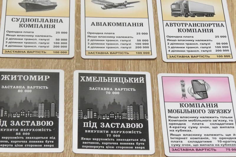 Настільна гра "Монополія Україна" ARTOS, фото 3