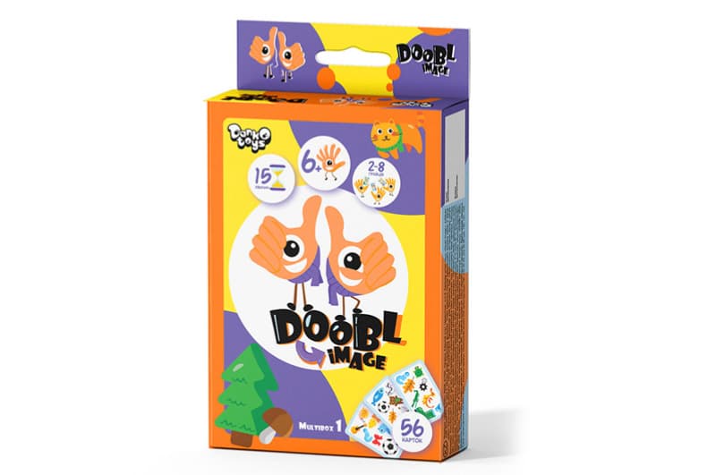 Настільна гра DBI-02-01U,02U,03U,04U "Doobl Image" міні DANKO, фото 5