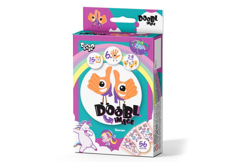 Настільна гра DBI-02-01U,02U,03U,04U "Doobl Image" міні DANKO, фото 3