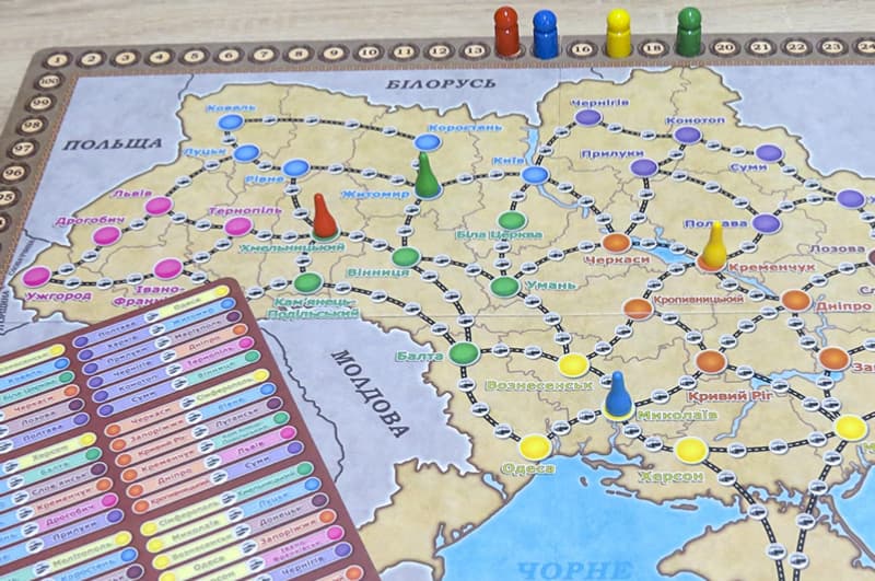 Настільна гра "Галопом по Україні" ARTOS, фото 4