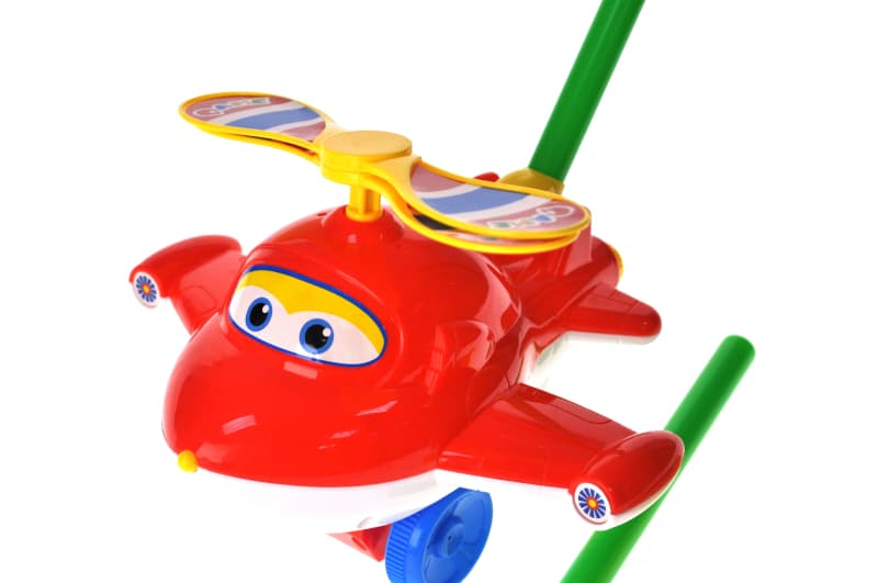 Каталка 9921A "Літачок" з музикою і світлом, в кульку р.35*26*15 см YG Toys, фото 3