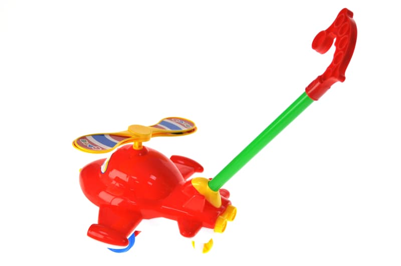 Каталка 9921A "Літачок" з музикою і світлом, в кульку р.35*26*15 см YG Toys, фото 2