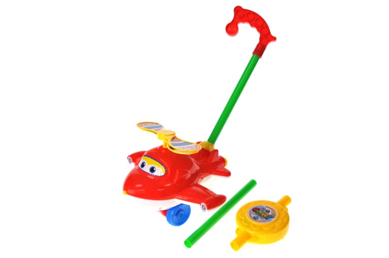 Каталка 9921A "Літачок" з музикою і світлом, в кульку р.35*26*15 см YG Toys, фото 4