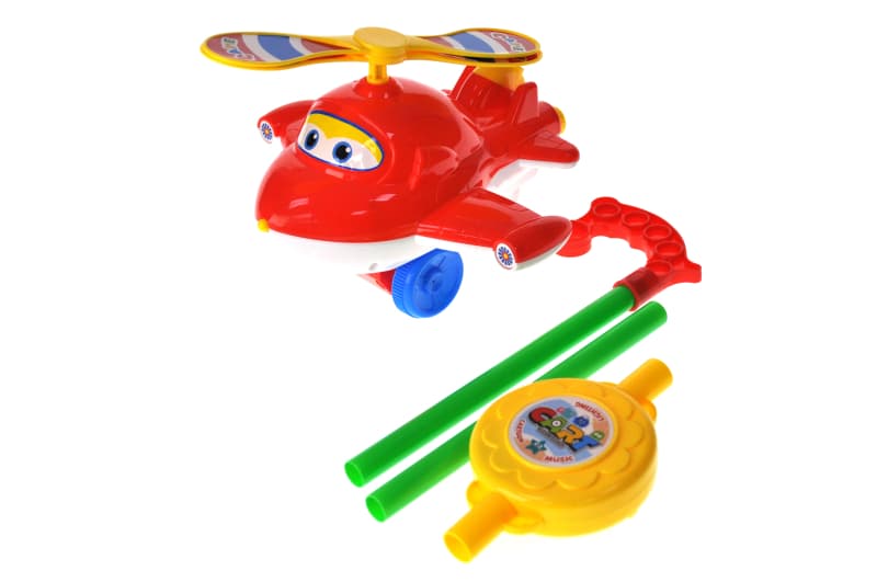 Каталка 9921A "Літачок" з музикою і світлом, в кульку р.35*26*15 см YG Toys, фото 5
