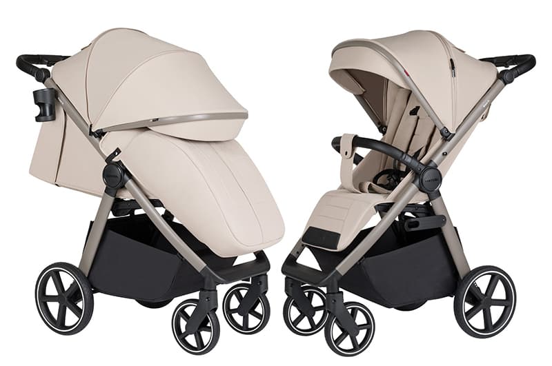 Прогулянкова коляска CRL-5520 Bravo SL Deluxe Shale Beige CARRELLO
