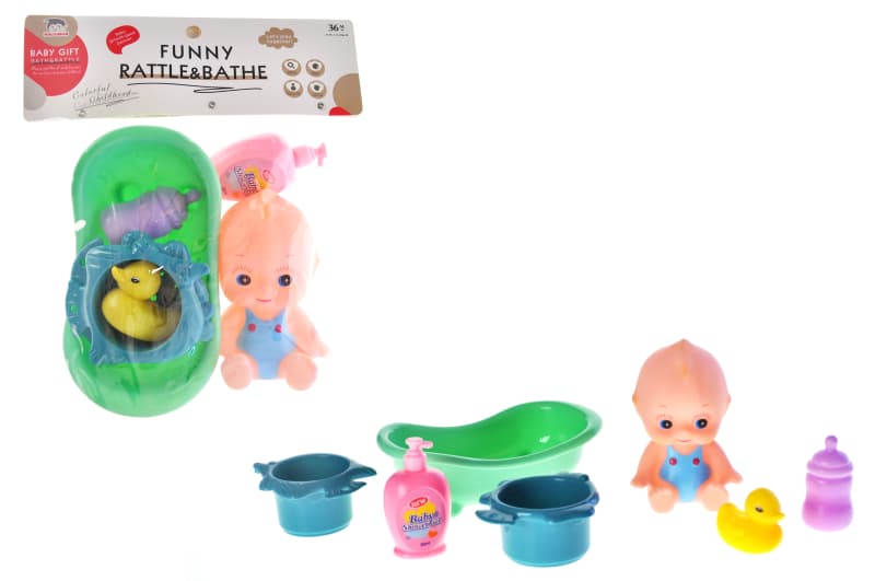 Набір пікалок BLS885-3 з ванною, в кульку YG Toys