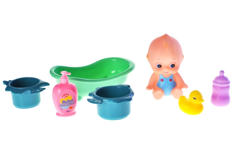 Набір пікалок BLS885-3 з ванною, в кульку YG Toys, фото 4