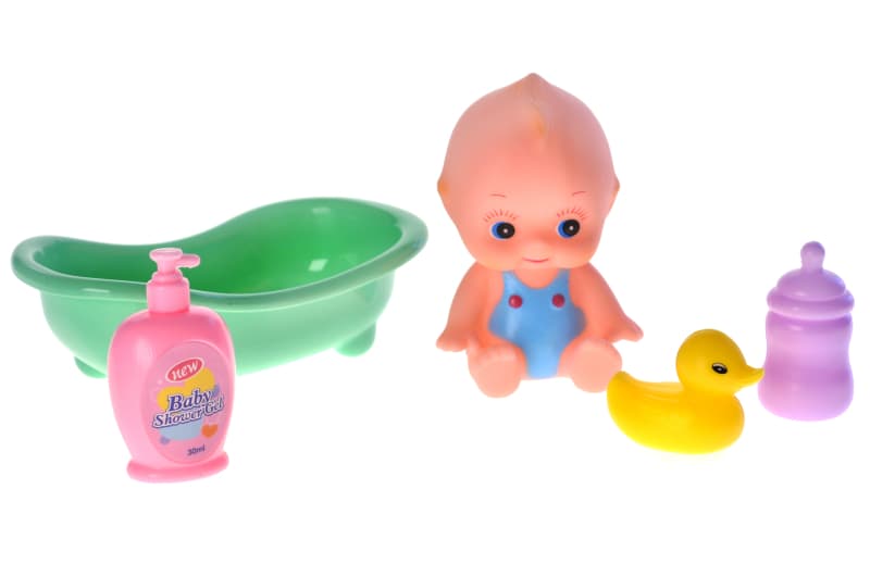 Набір пікалок BLS885-3 з ванною, в кульку YG Toys, фото 3
