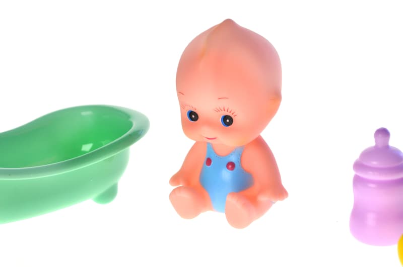 Набір пікалок BLS885-3 з ванною, в кульку YG Toys, фото 2