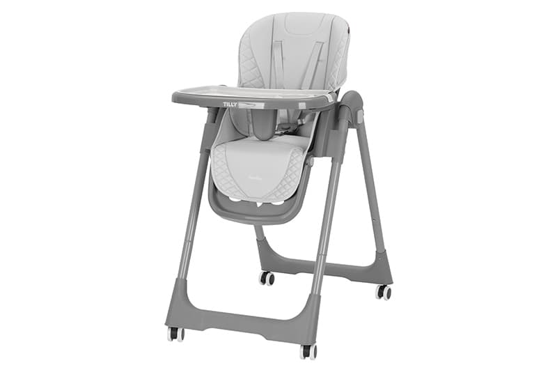 Стілець для годування Junior CRL-1412 Light Grey CARRELLO