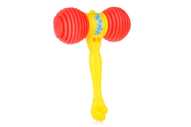 Брязкальце 390 "Молоток" з пискавкою р.18,5x13,5 см YG Toys