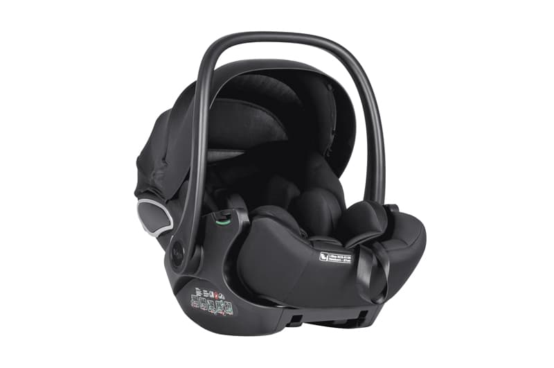 Автокрісло+база Vega CRL-14101/3AY Absolute Black i-Size 40-87см ISOFIX з обертанням CARRELLO
