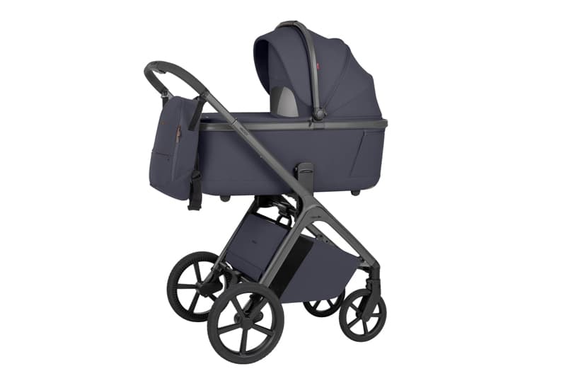 Коляска універсальна CRL-6553 "Vector" Plum Grey 2в1 CARRELLO