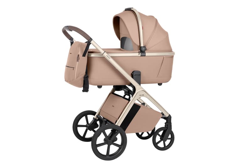 Коляска універсальна CRL-6553 "Vector" Walnut Beige 2в1 CARRELLO