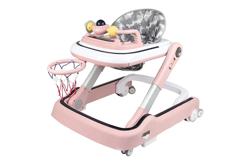 Ходунки дитячі LH-803 Pink у коробці 63x15x73