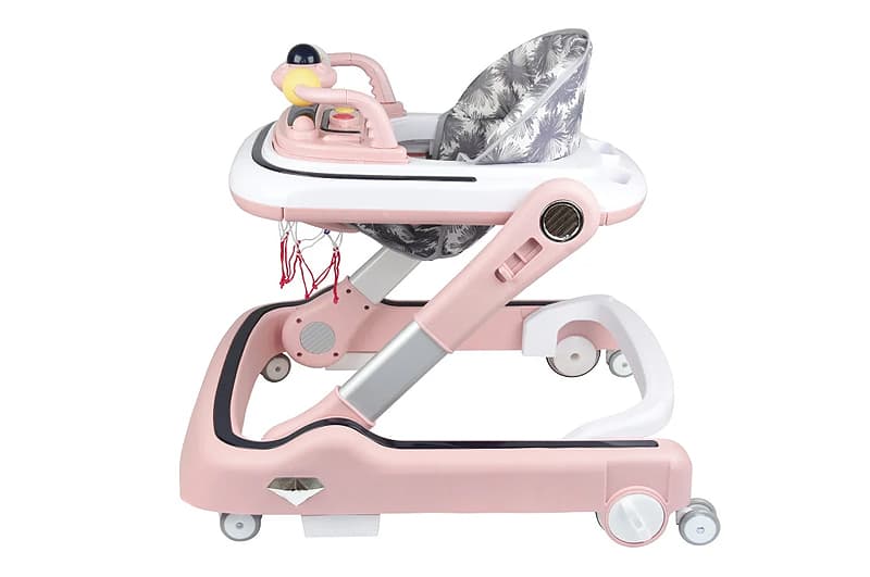Ходунки дитячі LH-803 Pink у коробці 63x15x73, фото 6