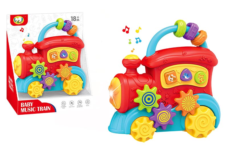 Потяг O-8300 музичний, на батарейках, в коробці р.22.3x20.2x10.2 см YG Toys