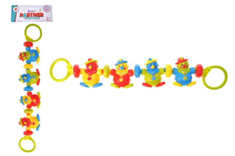 Брязкальце на візок «Клоуни» C901-1 YG Toys