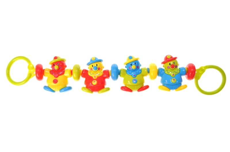Брязкальце на візок «Клоуни» C901-1 YG Toys, фото 2