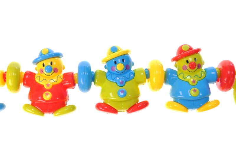 Брязкальце на візок «Клоуни» C901-1 YG Toys, фото 3