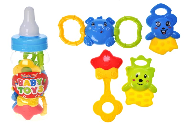 Набір брязкалець 997-63A в колбі р.26,5x10x10 см YG Toys
