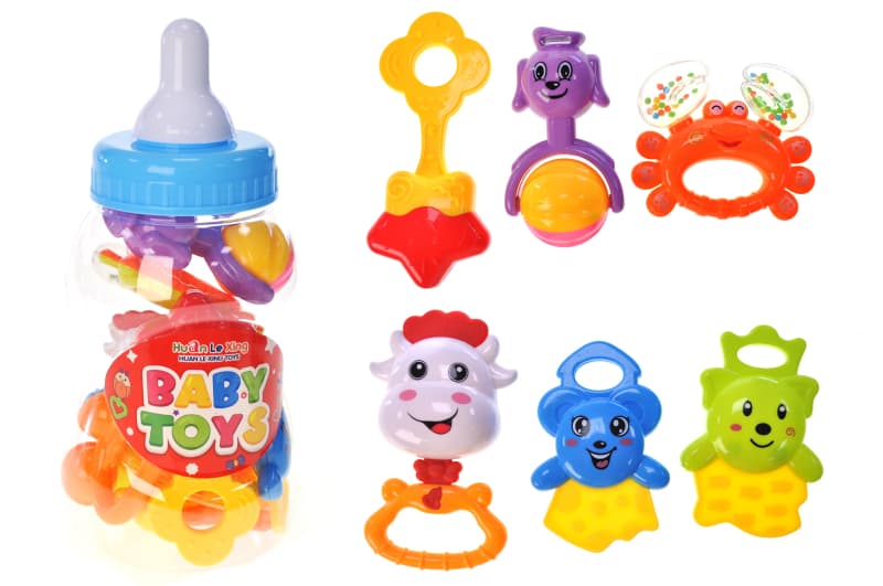 Набір брязкалець YG Toys 997-63C у колбі