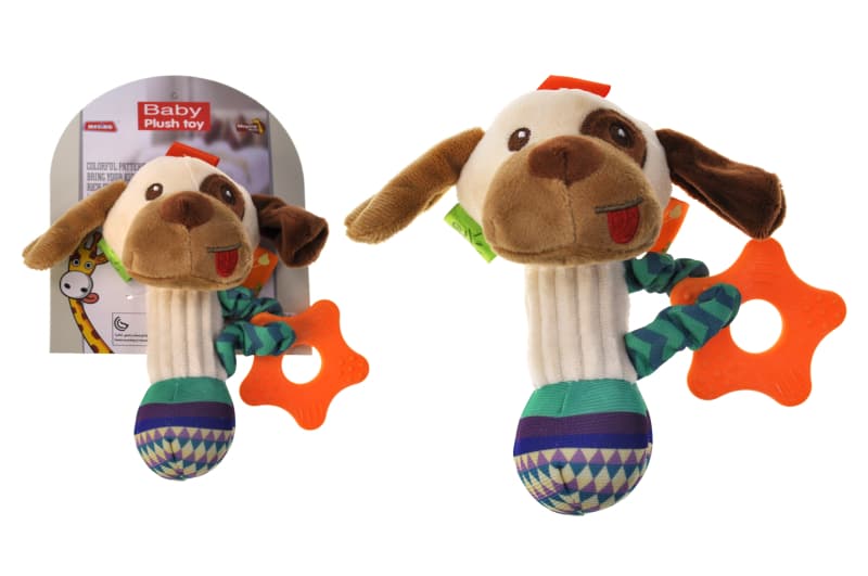 М’яке брязкальце «Собака» на планшеті YG TOYS 033-26