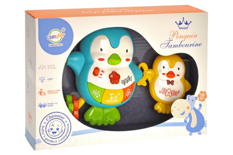 Іграшка музична 503-1 "Пінгвін" в коробці р.24,9x5,4x17 см YG Toys