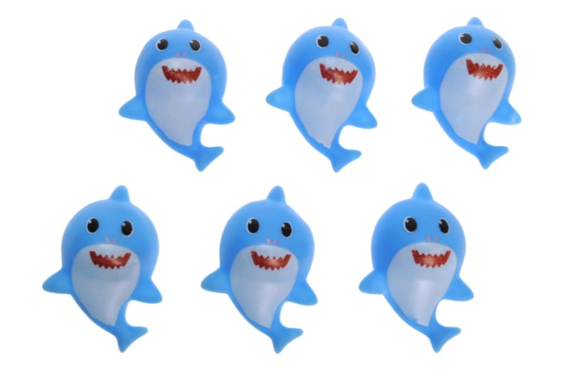 Набір пікалок YG TOYS AY601G «Baby Shark», 6 шт.