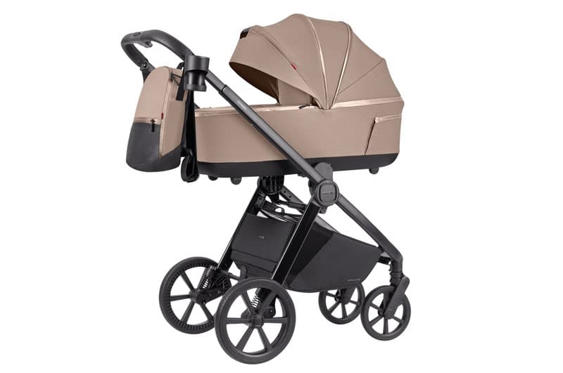 Коляска універсальна CARRELLO Omega CRL-6540/1 Asteroid Beige (2in1), фото 3