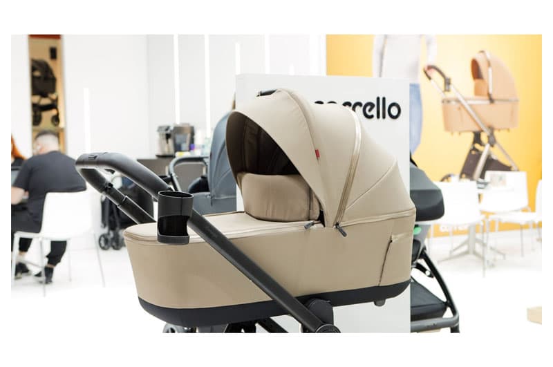 Коляска універсальна CARRELLO Omega CRL-6540/1 Asteroid Beige (2in1), фото 2