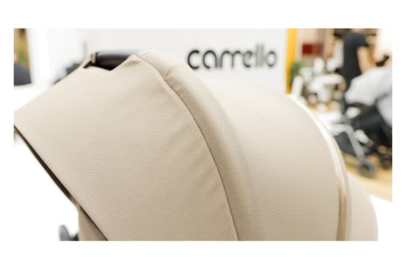 Коляска універсальна CARRELLO Omega CRL-6540/1 Asteroid Beige (2in1), фото 4