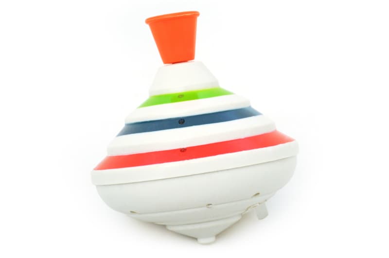 Дзига 878-6A з музикою, зі світлом, в сітці р.10,5x10,5x12 см YG Toys