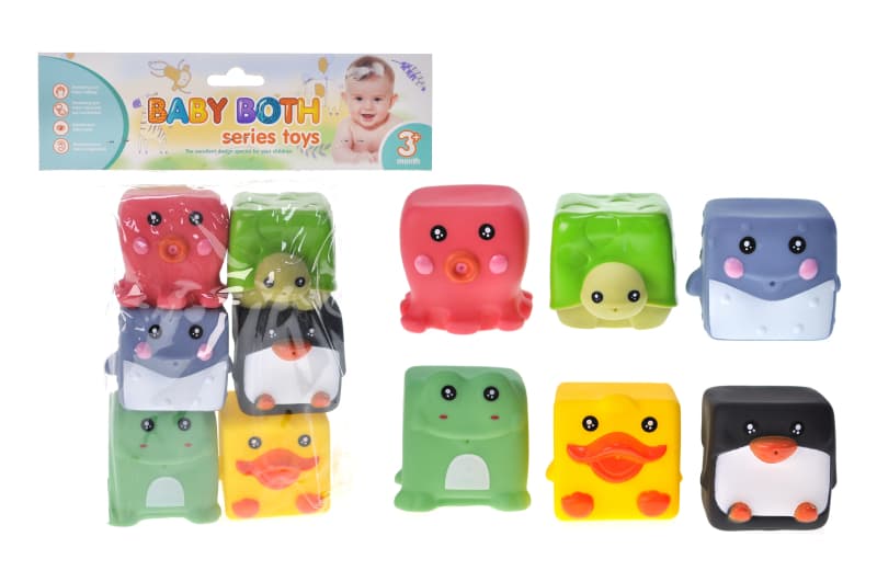 Набір текстурних іграшок YG TOYS SG-PSD6B, 6 шт., у кульці