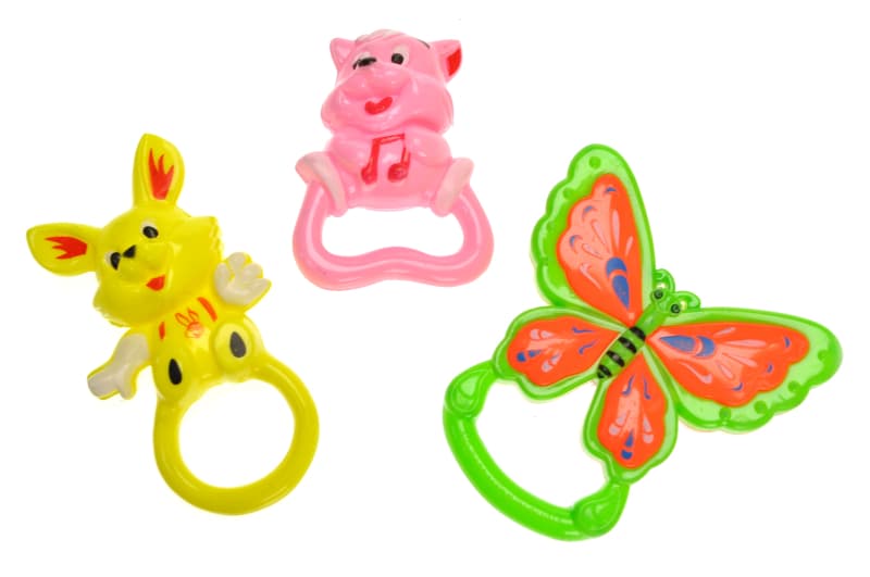 Набір брязкалець 512 3 шт. в кульку YG Toys