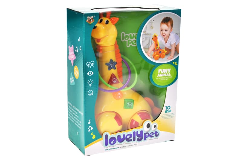 Каталка YG Toys K-17 «Жираф» зі світлом і озвученням