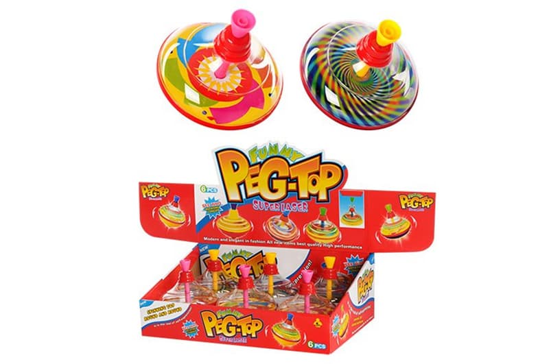 Дзига 8515-2 в дисплеї 6 шт. р.34,5x23,5x12,5 см YG Toys