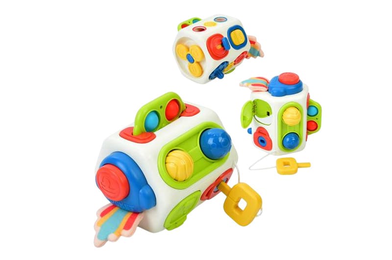 Брязкальце HLX219A "Бізікуб" в коробці р.12,5x10x11 см YG Toys