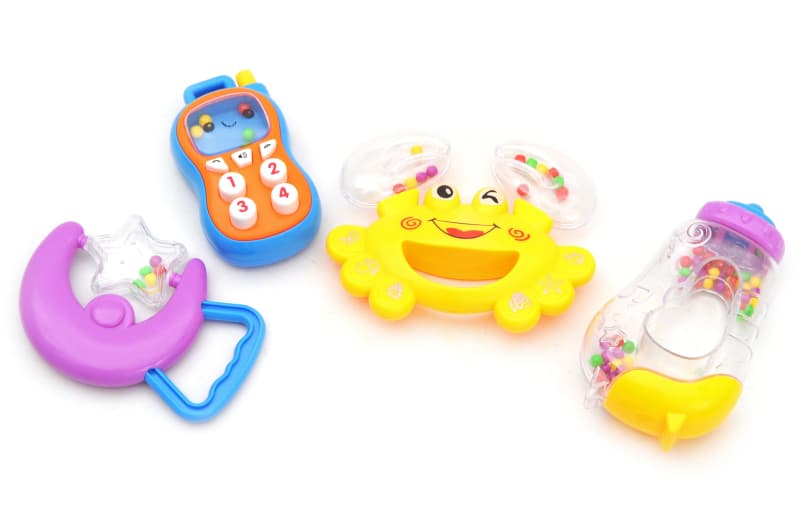 Набір брязкалець 999-44 в кульку 4шт. р.21,5x26x6 см YG Toys