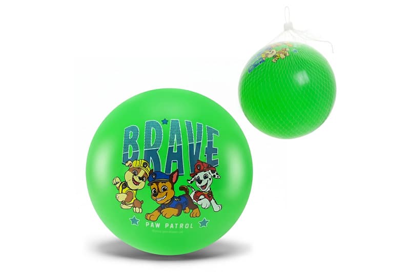 М'яч гумовий арт. PP2519 (500шт) Paw Patrol 9'' 70 гр зелений
