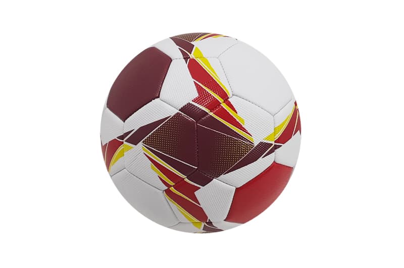 Футбольний м’яч YG TOYS №5, PVC, 320–350 г, бордово-червоний