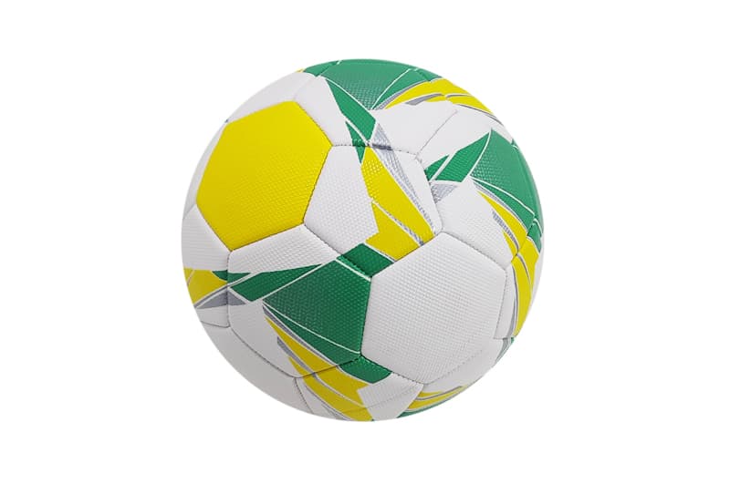 Футбольний м’яч YG TOYS, розмір 5, PVC, 320–350 г, зелено-жовтий