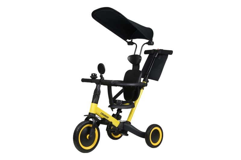 Біговел Tri-cycle 4in1 Cruiser Versa yellow трансформер з дашком
